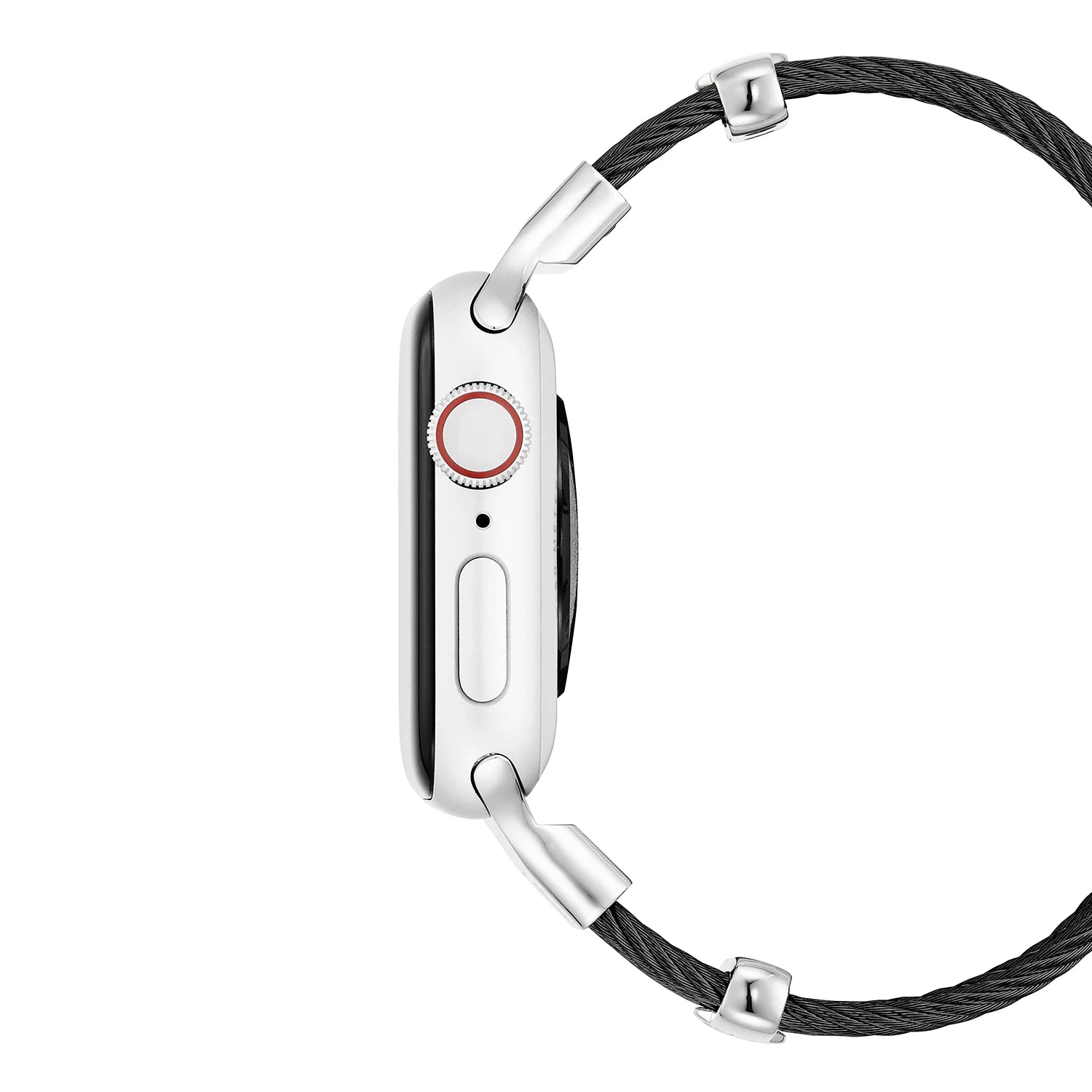 Black with Steel Décors_Wrist 18cm